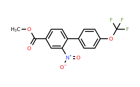 1261833-51-5 | Methyl 2-nitro-4'-(trifluoromethoxy)biphenyl-4-carboxylate