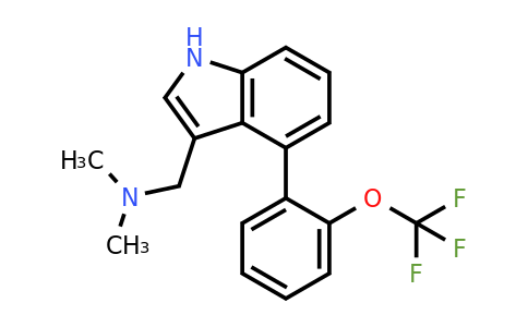 1261833-68-4 | 4-(2-(Trifluoromethoxy)phenyl)gramine
