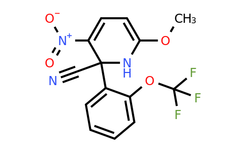 1261833-73-1 | 6-Methoxy-2-Cyano-3-nitro-2-(2-(trifluoromethoxy)phenyl)pyridine