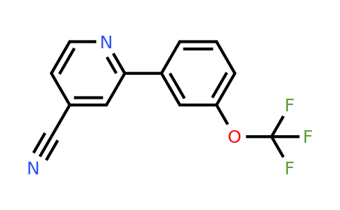 1261833-82-2 | 2-(3-(Trifluoromethoxy)phenyl)isonicotinonitrile