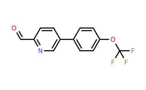 1261833-84-4 | 5-(4-(Trifluoromethoxy)phenyl)picolinaldehyde