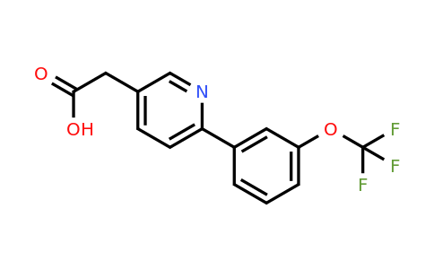 1261833-87-7 | 2-(3-(Trifluoromethoxy)phenyl)pyridine-5-acetic acid