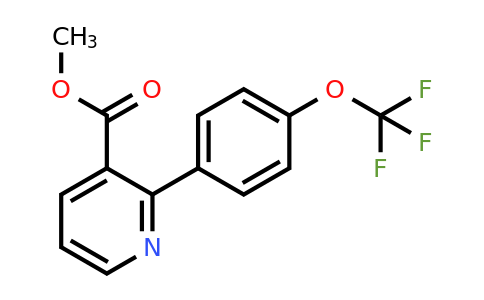 1261833-89-9 | Methyl 2-(4-(trifluoromethoxy)phenyl)nicotinate