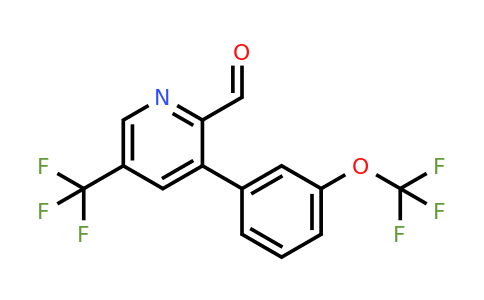 1261834-11-0 | 3-(3-(Trifluoromethoxy)phenyl)-5-(trifluoromethyl)picolinaldehyde
