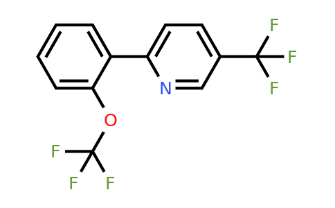 1261834-16-5 | 2-(2-(Trifluoromethoxy)phenyl)-5-(trifluoromethyl)pyridine