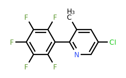5-Chloro-3-methyl-2-(perfluorophenyl)pyridine