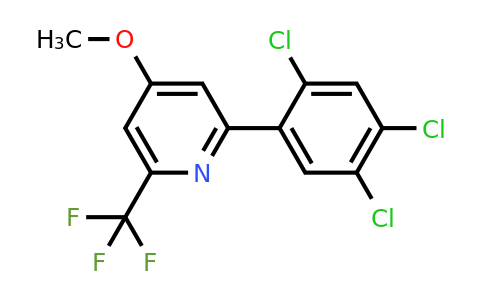 1261834-76-7 | 4-Methoxy-2-(2,4,5-trichlorophenyl)-6-(trifluoromethyl)pyridine