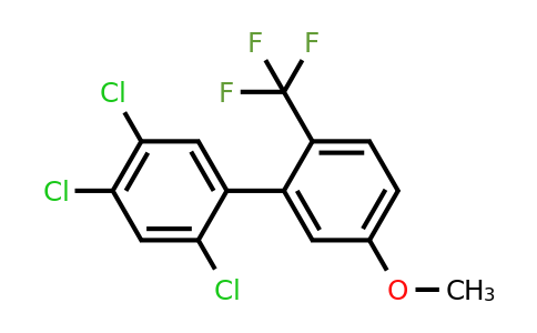 1261834-78-9 | 5'-Methoxy-2,4,5-trichloro-2'-(trifluoromethyl)biphenyl