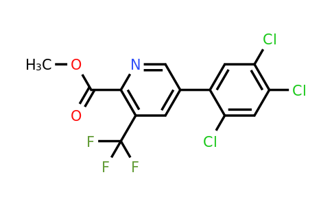 1261834-96-1 | Methyl 5-(2,4,5-trichlorophenyl)-3-(trifluoromethyl)picolinate