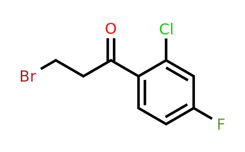 1261835-12-4 | 3-Bromo-2'-chloro-4'-fluoropropiophenone