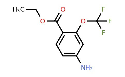 1261835-45-3 | Ethyl 4-amino-2-(trifluoromethoxy)benzoate