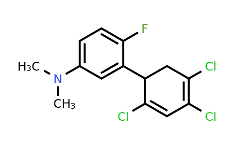 1261835-62-4 | [4-Fluoro-3-(2,4,5-trichloro-cyclohexa-2,4-dienyl)phenyl]-dimethylamine