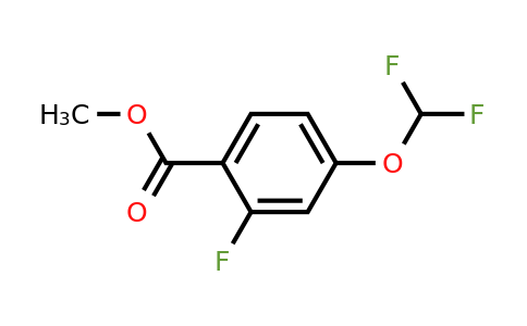 1261835-89-5 | Methyl 4-(difluoromethoxy)-2-fluorobenzoate