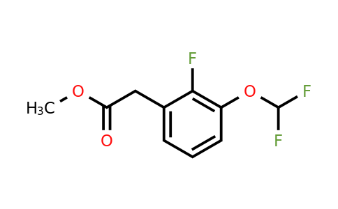 1261835-98-6 | Methyl 3-(difluoromethoxy)-2-fluorophenylacetate