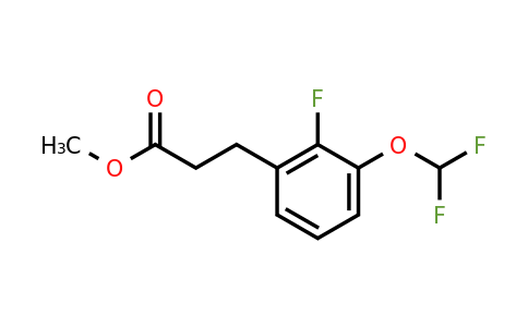 1261836-00-3 | Methyl 3-(3'-(difluoromethoxy)-2'-fluorophenyl)propionate