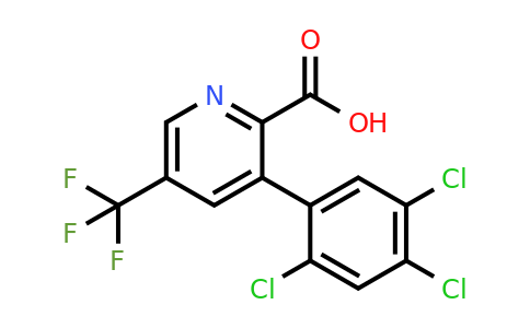 1261836-09-2 | 3-(2,4,5-Trichlorophenyl)-5-(trifluoromethyl)picolinic acid
