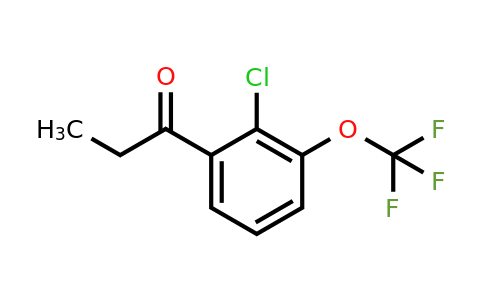 1261836-18-3 | 2'-Chloro-3'-(trifluoromethoxy)propiophenone