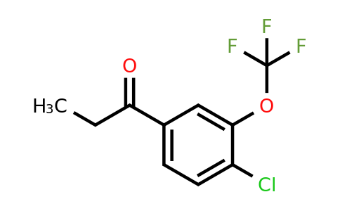 1261836-25-2 | 4'-Chloro-3'-(trifluoromethoxy)propiophenone