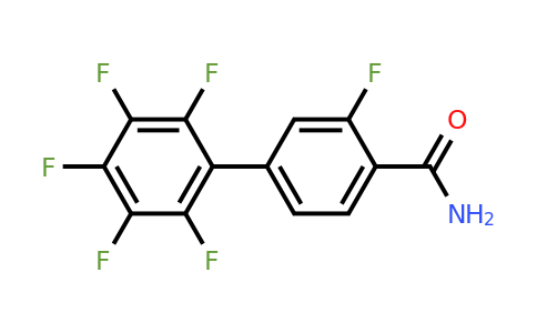 1261836-28-5 | 3,2',3',4',5',6'-Hexafluorobiphenyl-4-carboxylic acid amide
