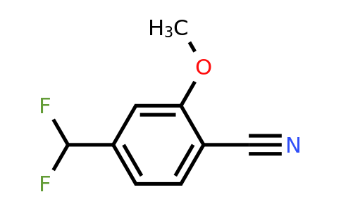 1261836-51-4 | 2-Cyano-5-(difluoromethyl)anisole