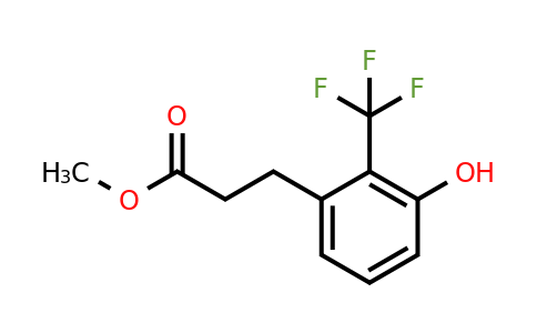 1261836-55-8 | Methyl 3-(3'-hydroxy-2'-(trifluoromethyl)phenyl)propionate