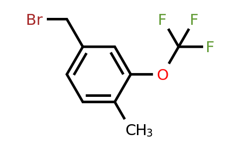 1261837-31-3 | 4-Methyl-3-(trifluoromethoxy)benzyl bromide