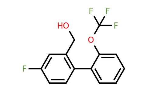 1261837-46-0 | 4-Fluoro-2'-(trifluoromethoxy)biphenyl-2-methanol