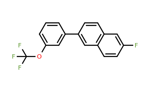 1261838-08-7 | 2-Fluoro-6-(3-(trifluoromethoxy)phenyl)naphthalene
