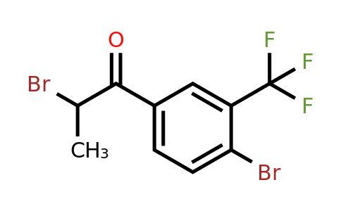 1261838-37-2 | 2,4'-Dibromo-3'-(trifluoromethyl)propiophenone