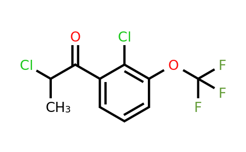 1261839-24-0 | 2,2'-Dichloro-3'-(trifluoromethoxy)propiophenone