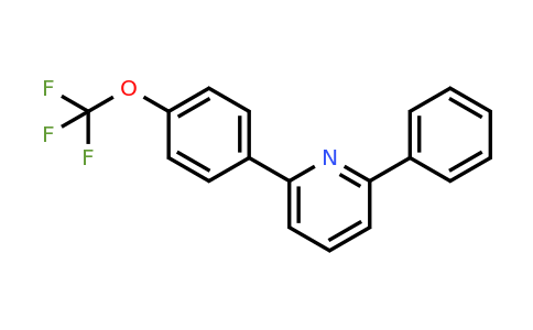 1261839-49-9 | 2-Phenyl-6-(4-(trifluoromethoxy)phenyl)pyridine