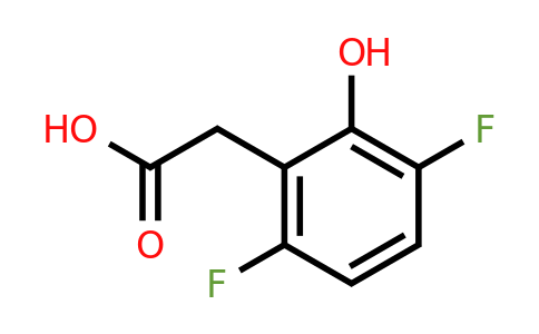 1261839-62-6 | 3,6-Difluoro-2-hydroxyphenylacetic acid