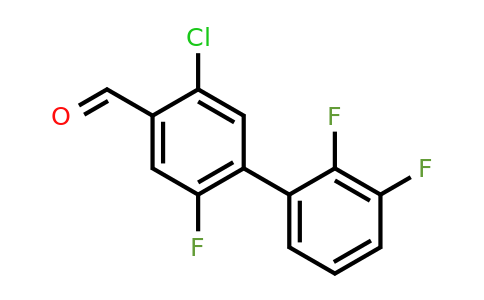 1261839-63-7 | 5-Chloro-2,2',3'-trifluorobiphenyl-4-carboxaldehyde