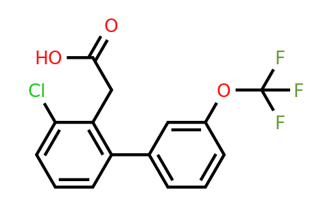 1261839-90-0 | 3-Chloro-3'-(trifluoromethoxy)biphenyl-2-acetic acid