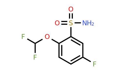 1261839-91-1 | 2-(Difluoromethoxy)-5-fluorobenzenesulfonamide