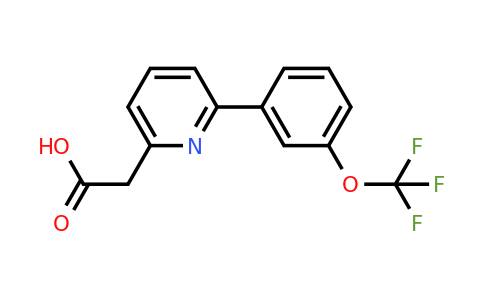 1261840-12-3 | 6-(3-(Trifluoromethoxy)phenyl)pyridine-2-acetic acid
