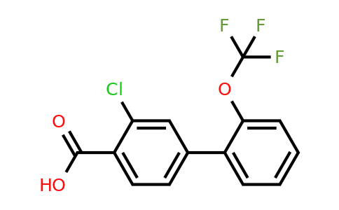 1261840-24-7 | 2-Chloro-4-[2-(trifluoromethoxy)phenyl]benzoic acid