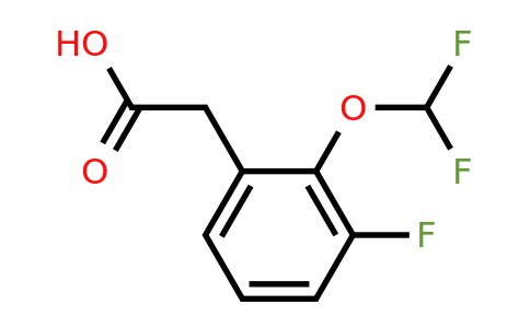 1261840-52-1 | 2-(Difluoromethoxy)-3-fluorophenylacetic acid