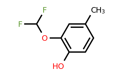 1261840-58-7 | 3-(Difluoromethoxy)-4-hydroxytoluene