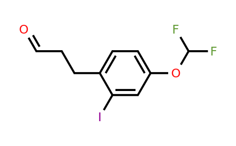 1261840-73-6 | 3-(4'-(Difluoromethoxy)-2'-iodophenyl)propionaldehyde
