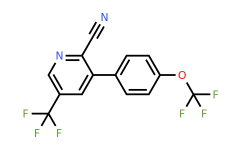 1261840-94-1 | 3-(4-(Trifluoromethoxy)phenyl)-5-(trifluoromethyl)picolinonitrile