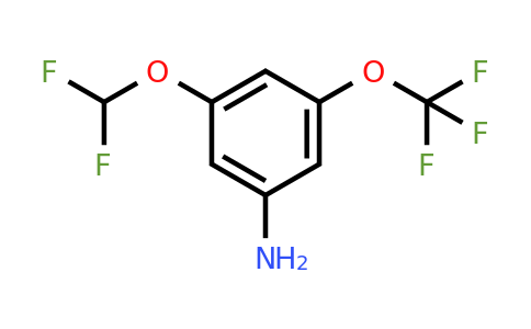 1261841-04-6 | 3-(Difluoromethoxy)-5-(trifluoromethoxy)benzenamine