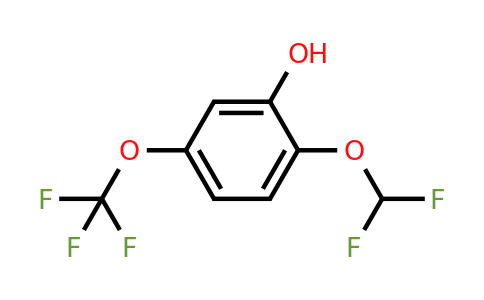 1261841-10-4 | 2-(Difluoromethoxy)-5-(trifluoromethoxy)phenol