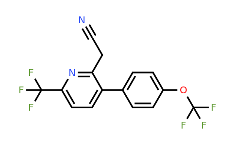 1261841-13-7 | 3-(4-(Trifluoromethoxy)phenyl)-6-(trifluoromethyl)pyridine-2-acetonitrile