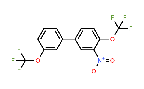 1261841-17-1 | 4,3'-Bis(trifluoromethoxy)-3-nitrobiphenyl