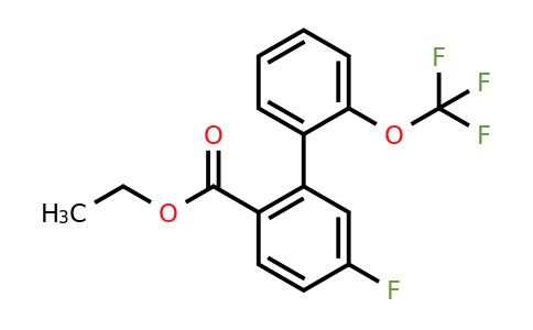 1261841-67-1 | Ethyl 5-fluoro-2'-(trifluoromethoxy)biphenyl-2-carboxylate