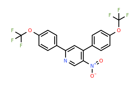 1261841-73-9 | 2,4-Bis(4-(trifluoromethoxy)phenyl)-5-nitropyridine
