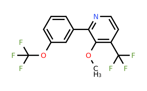 1261841-94-4 | 3-Methoxy-2-(3-(trifluoromethoxy)phenyl)-4-(trifluoromethyl)pyridine