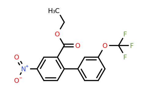 1261842-00-5 | Ethyl 4-nitro-3'-(trifluoromethoxy)biphenyl-2-carboxylate