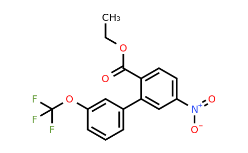 1261842-04-9 | Ethyl 5-nitro-3'-(trifluoromethoxy)biphenyl-2-carboxylate